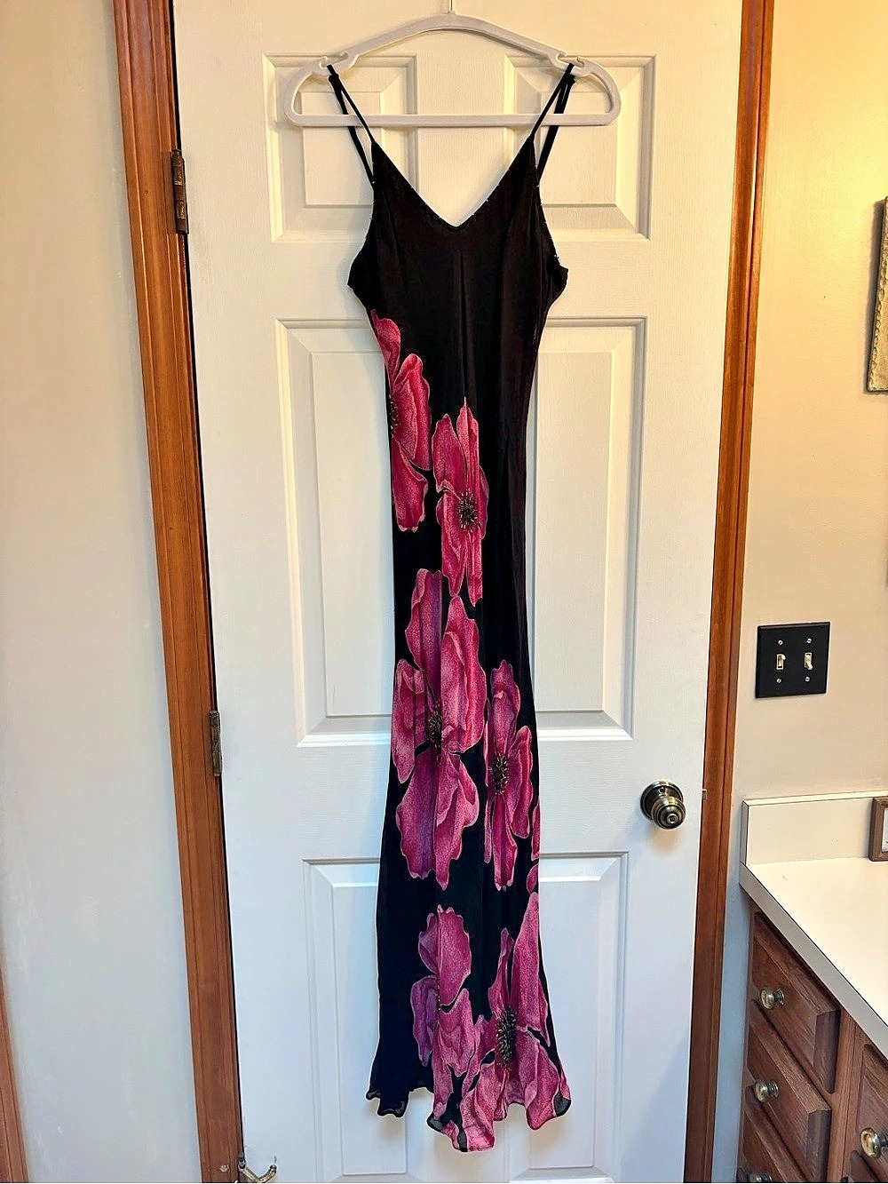Dress Barn Y2K Beaded Maxi Dress
